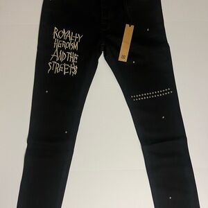 Ksubi Black Graphic Men's Jeans